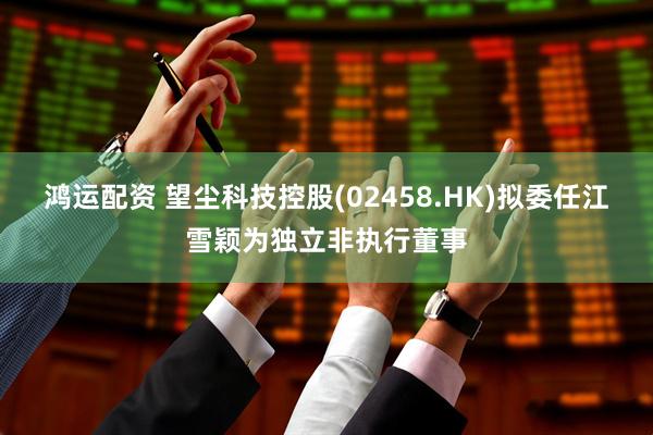 鸿运配资 望尘科技控股(02458.HK)拟委任江雪颖为独立非执行董事