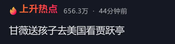 股天乐 甘薇送孩子赴美探望贾跃亭 此前官宣离婚 否认资产转移 没拿40亿！彼此无商业关联
